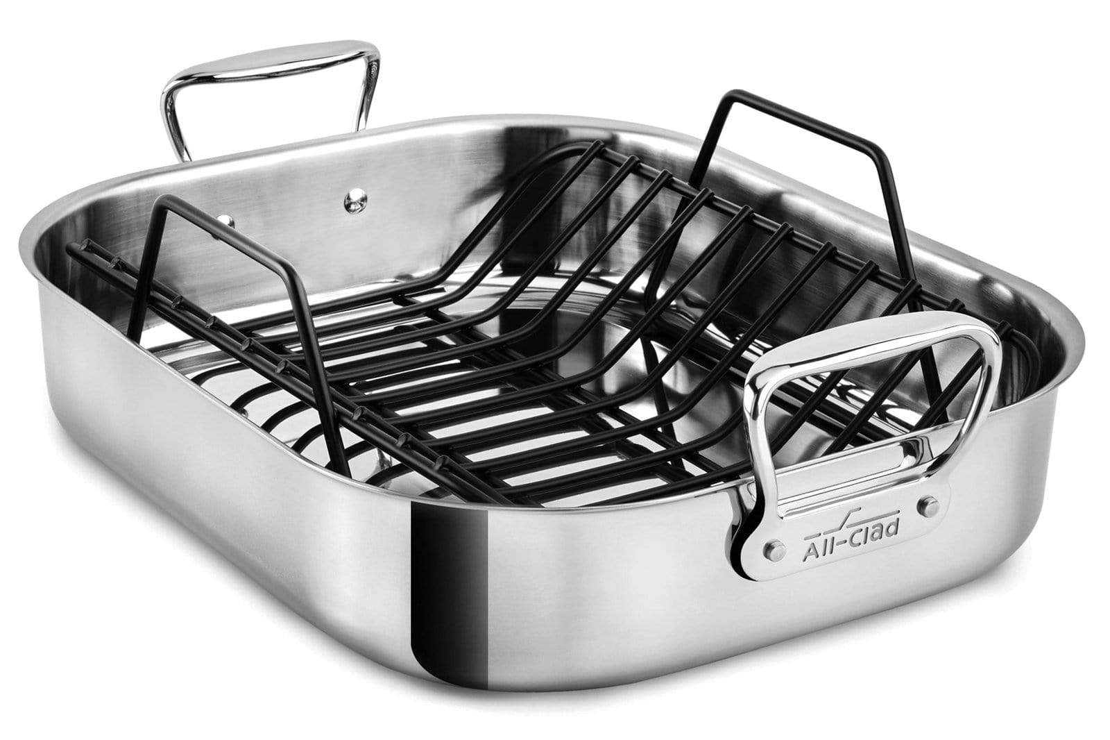 All-Clad All-Clad Large Stainless Steel Roaster with Rack