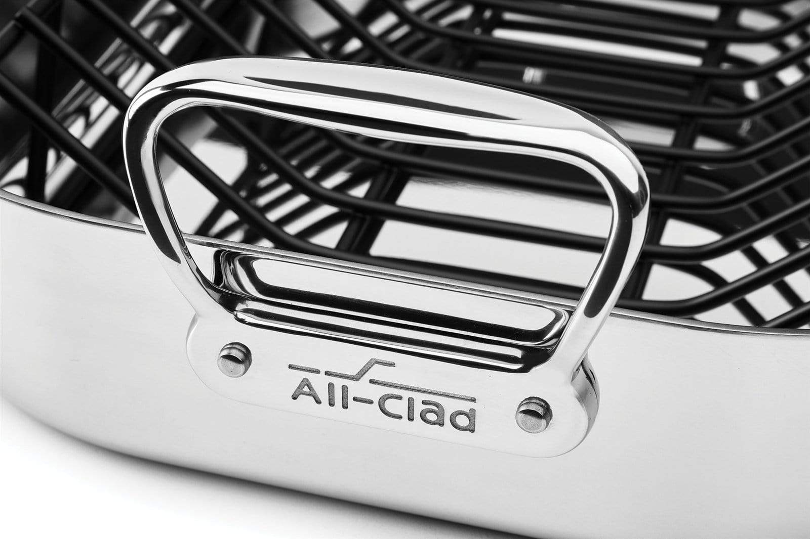 All-Clad All-Clad Large Stainless Steel Roaster with Rack