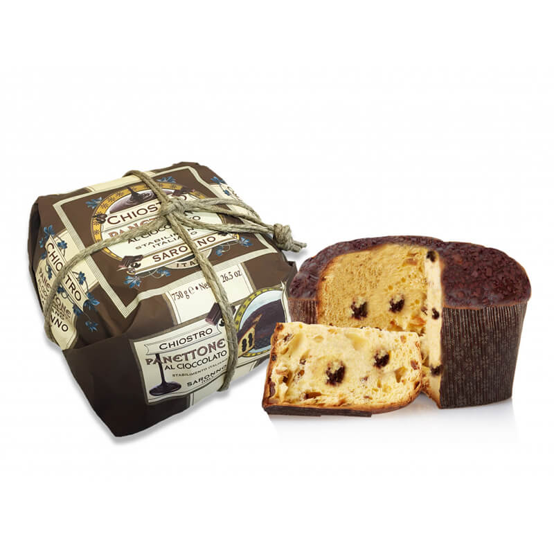 Chiostro Panettone Al Chocolate 26 oz - Cakes