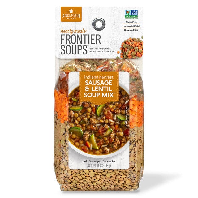 Frontier Soups Frontier Soups Indiana Harvest Sausage & Lentil Soup 16 oz