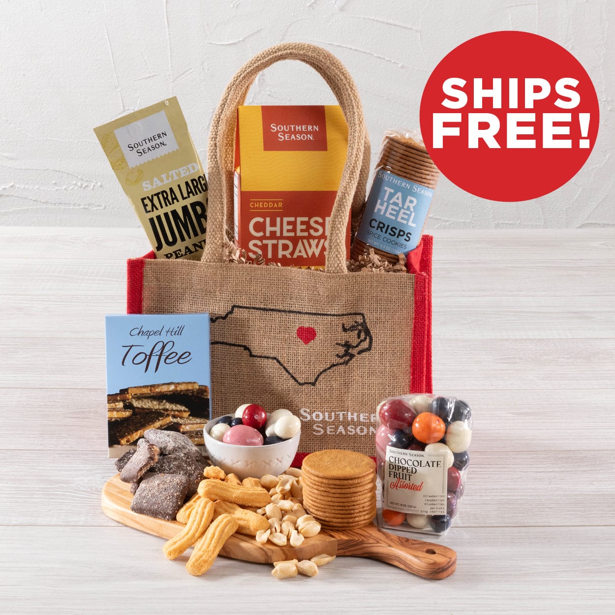 Southern Heart of Carolina Tote - Small