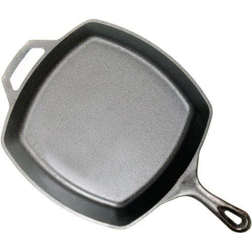 Lodge Pro Logic Cast Iron 10.5in Square Skillet - Cast Iron Cookware