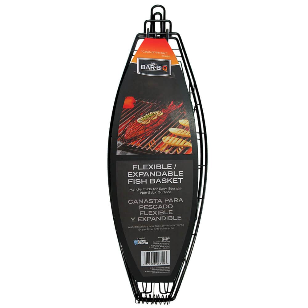 Mr. Bar-B-Q Flexible/Expandable Fish Basket - BBQ Tool
