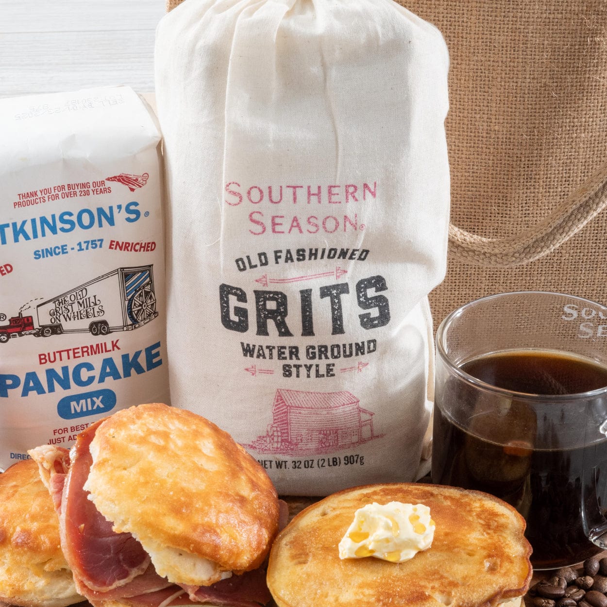 North Carolina Breakfast Tote - Gift Basket