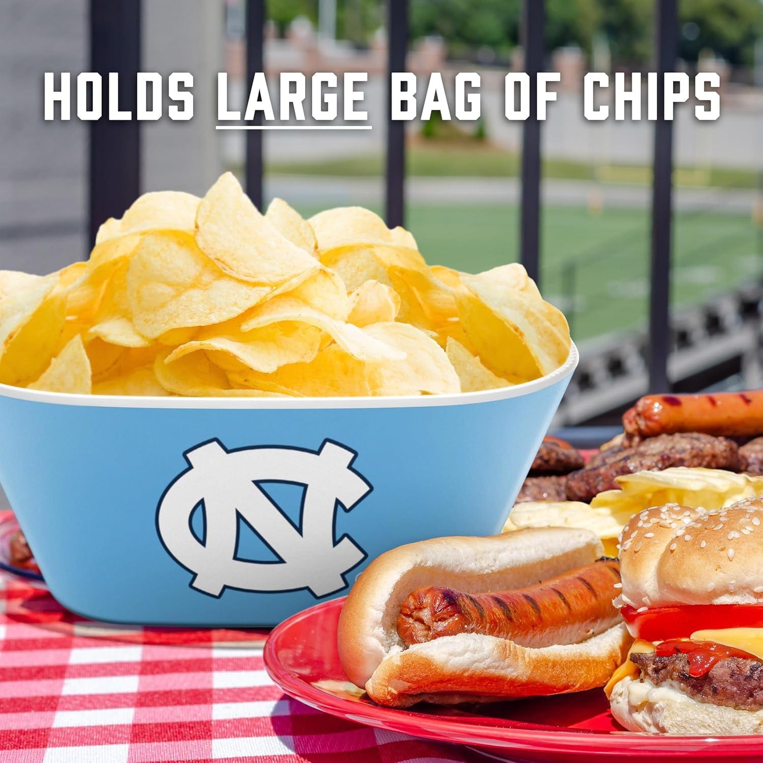 You the Fan North Carolina Tar Heels Large Party Bowl