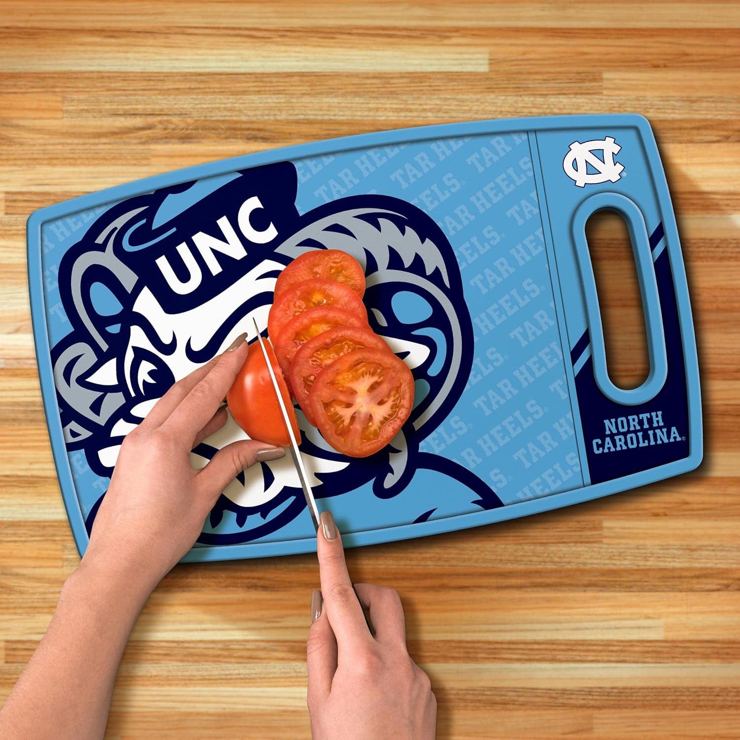 You the Fan North Carolina Tar Heels Logo Series Cutting Board