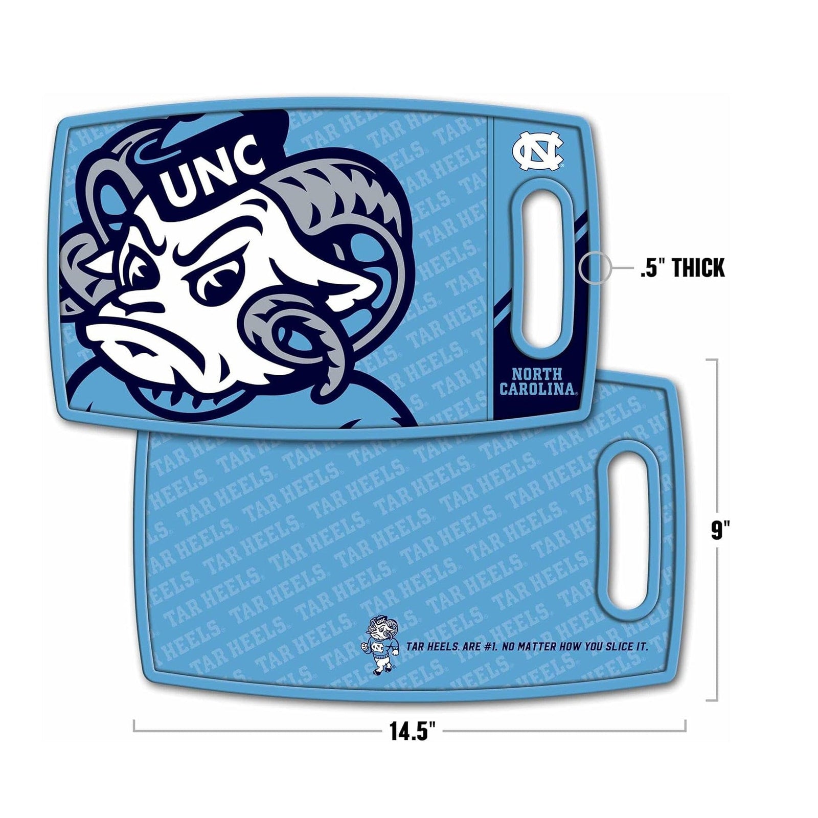 You the Fan North Carolina Tar Heels Logo Series Cutting Board