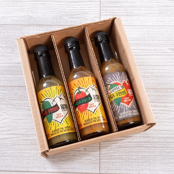Open Ridge Farm Open Ridge NC Hot Sauce Trio