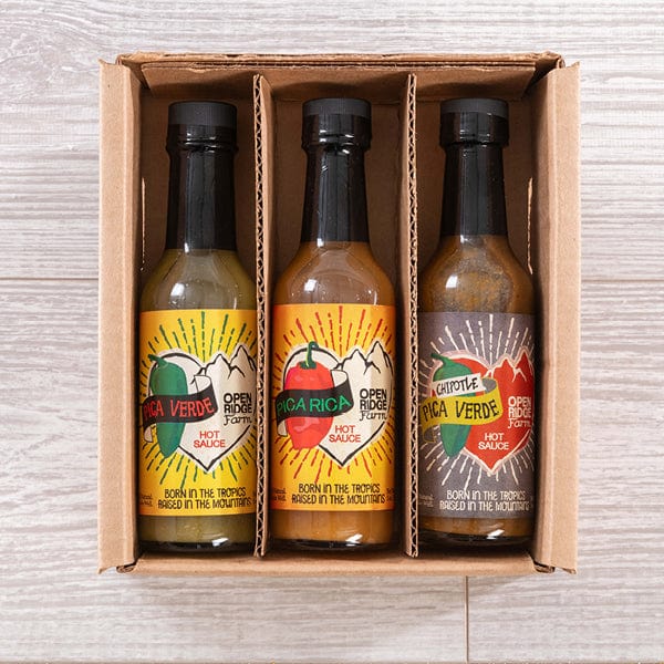 Open Ridge Farm Open Ridge NC Hot Sauce Trio