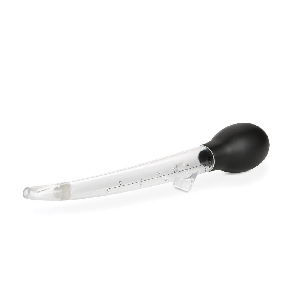 OXO Good Grips Angled Poultry Baster with Cleaning Brush - Poultry