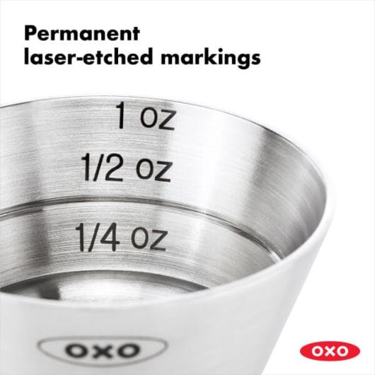 OXO SteeL Double Jigger - Bar Accessories