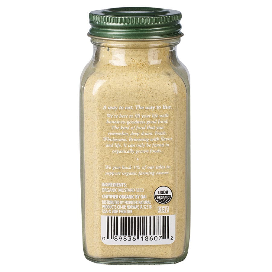Frontier Co-Op Simply Organic Ground Mustard Seed 3.07 oz