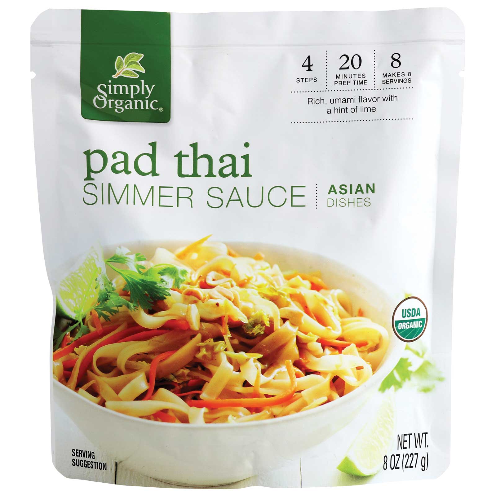 Frontier Co-Op Simply Organic Pad Thai Simmer Sauce 8 oz