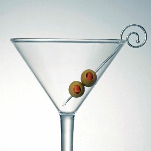Prodyne Spiral Stainless Steel Martini Picks, Set of 6