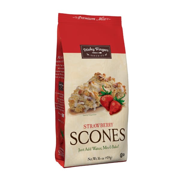 Sticky Fingers Bakeries Strawberry Scone Mix - Baking Mix