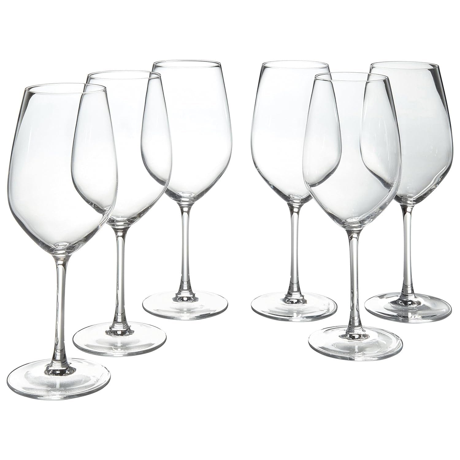 ARC Stone & Beam Traditional Red Wine Glass, 22-Ounce Set of 6
