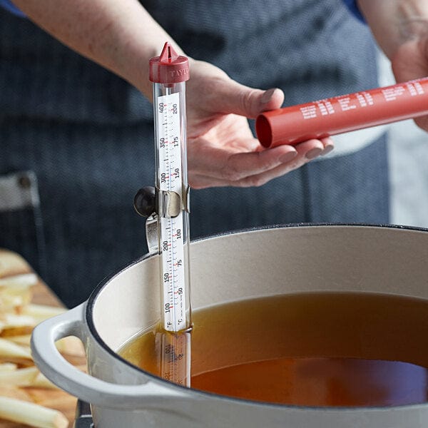 Taylor 8" Candy/Deep Fry Thermometer - Thermometer & Timers