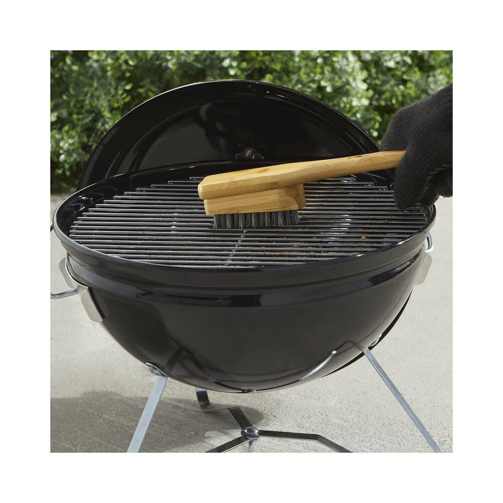Weber 12" Long Bamboo Grill Brush - BBQ Tool