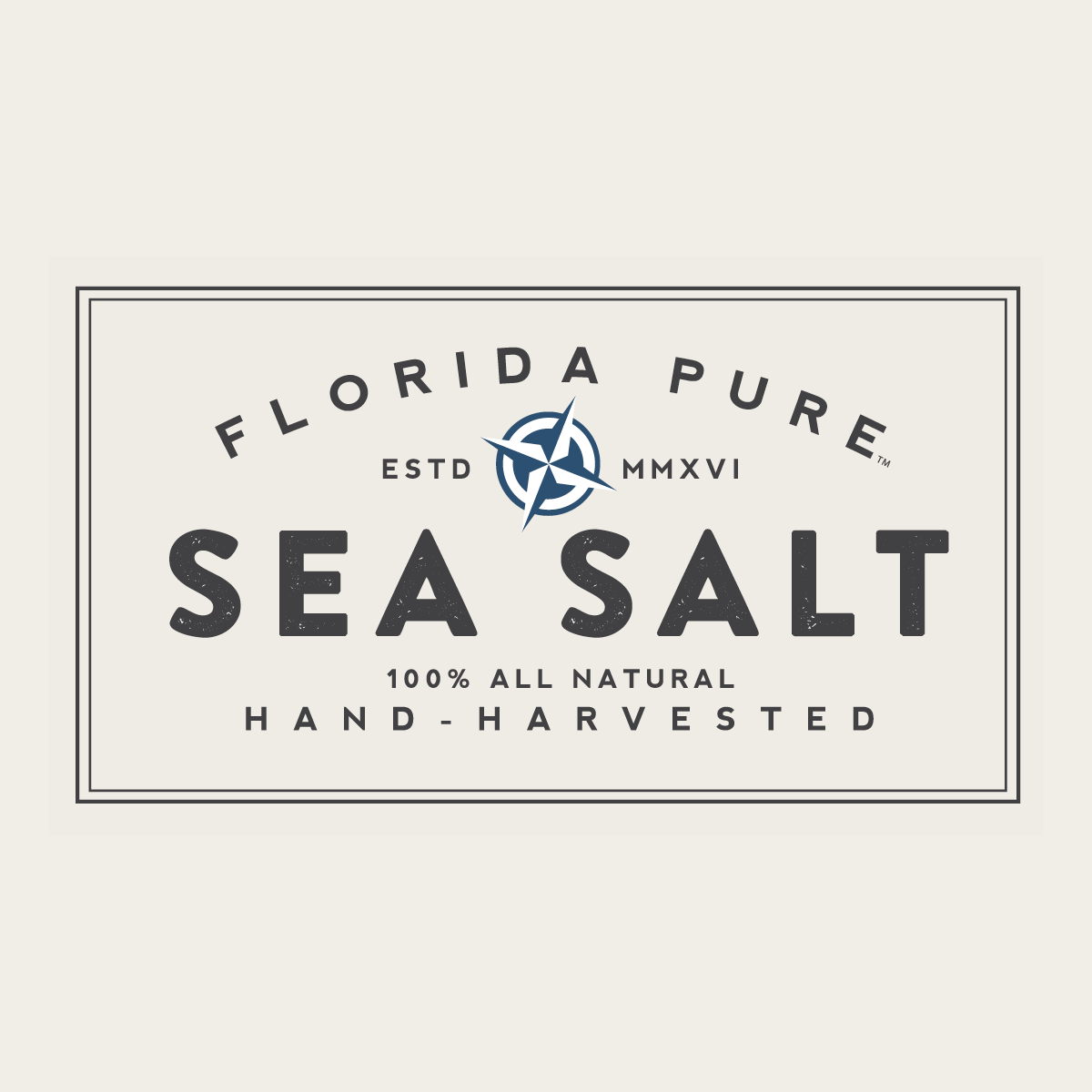 Florida Pure Florida Pure 100% All Natural Hand - Harvested Sea Salt 4 oz