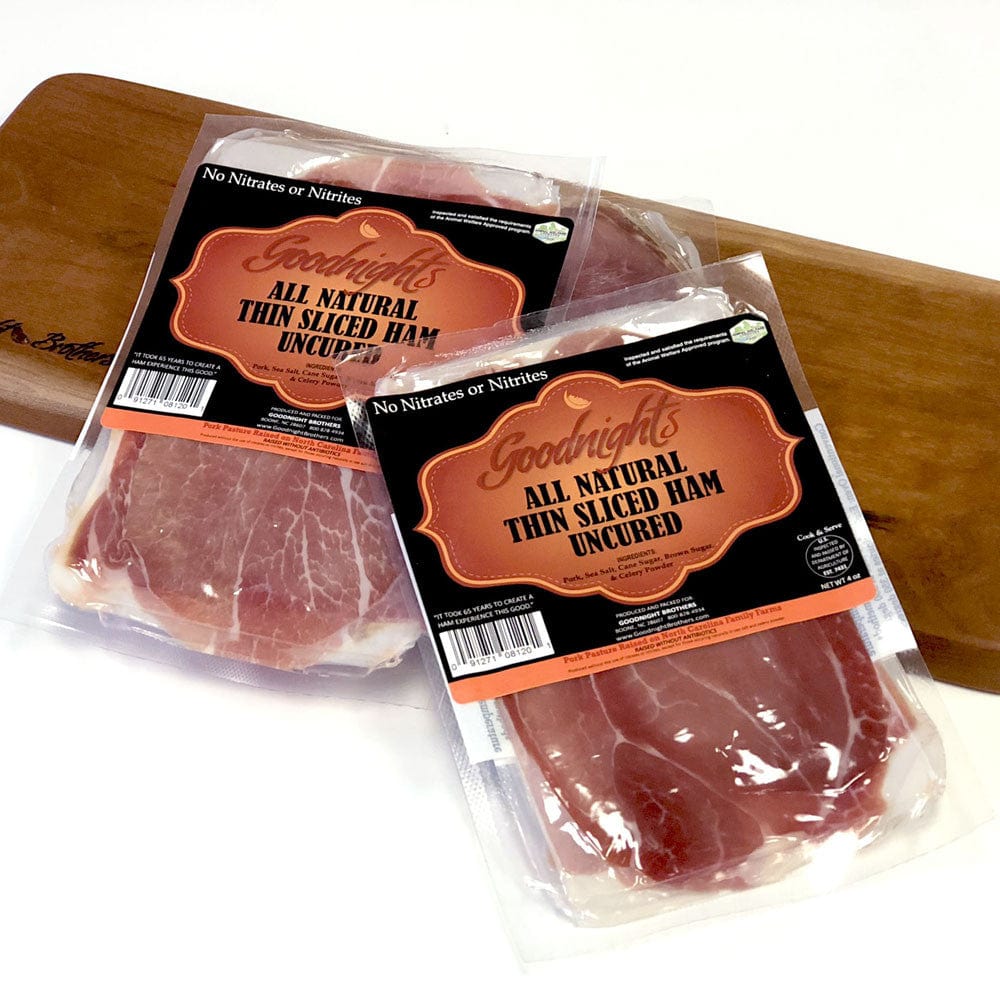 Goodnight’s All Natural Thin Sliced Ham Uncured 4 oz - Meat