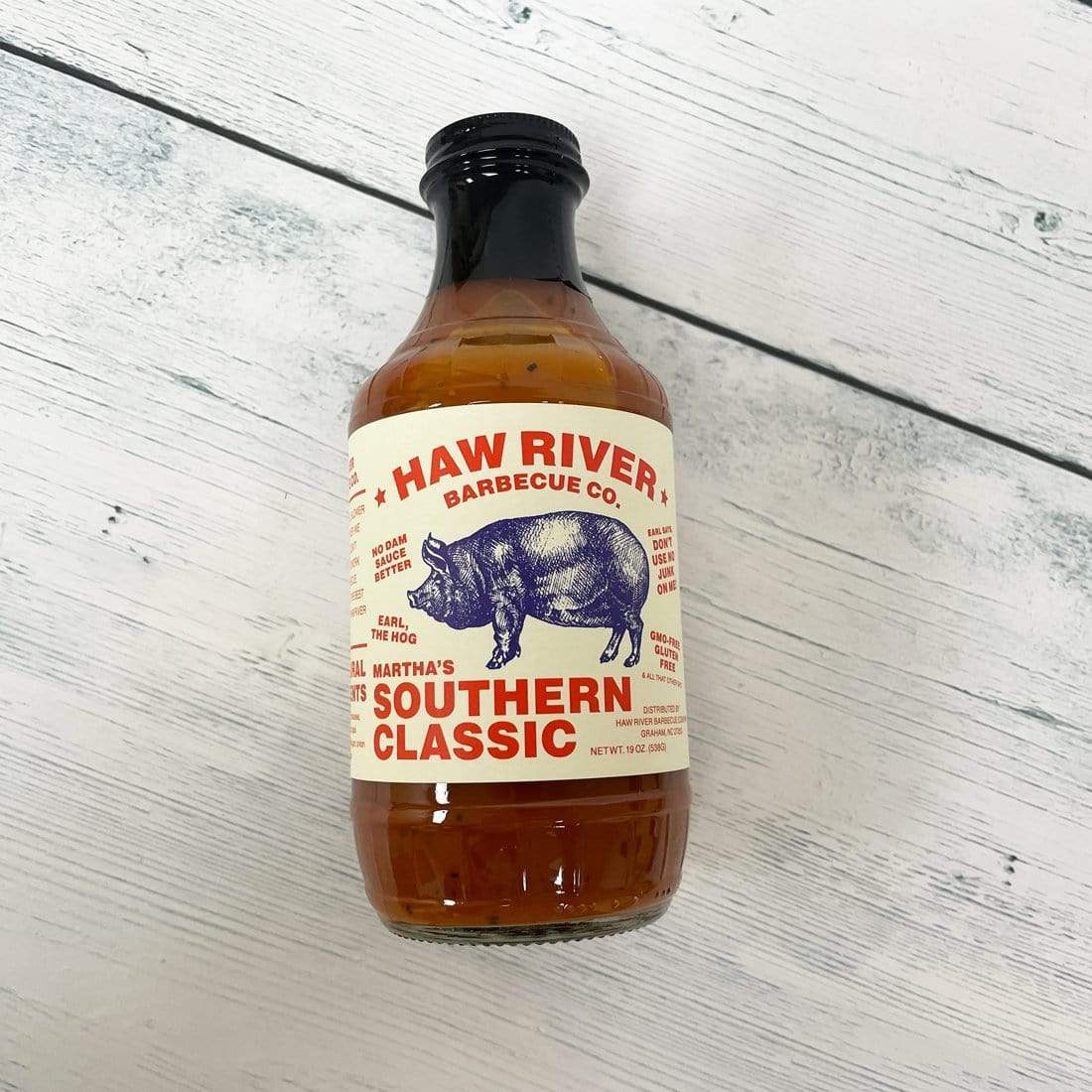 Haw River Barbecue Co. Haw River Barbecue Co. Martha's Southern Classic BBQ Sauce