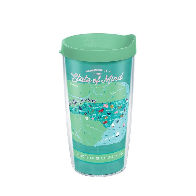Tervis Tumbler Tervis Tumbler Simply Southern 16 oz North Carolina State of Mind Tumbler
