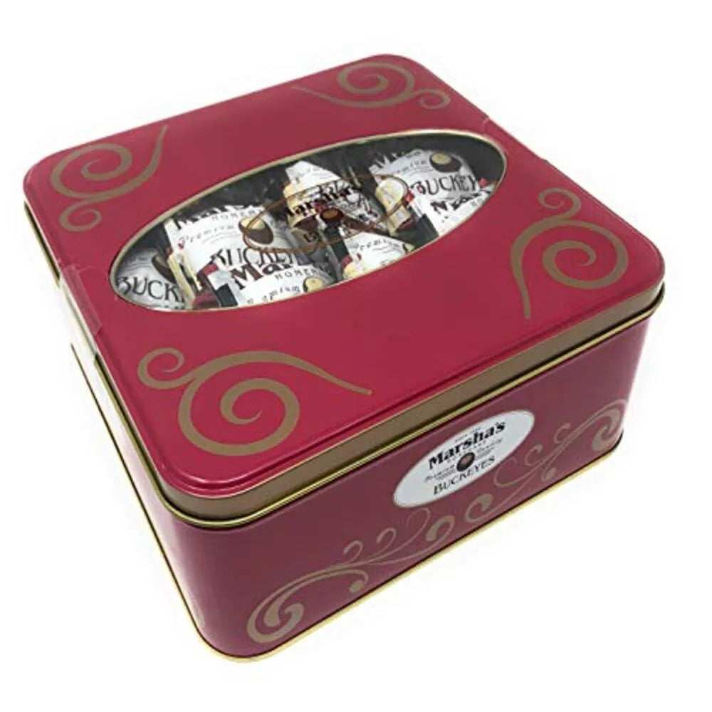 Marsha's Homemade Holiday Buckeye's Tin 32 ct