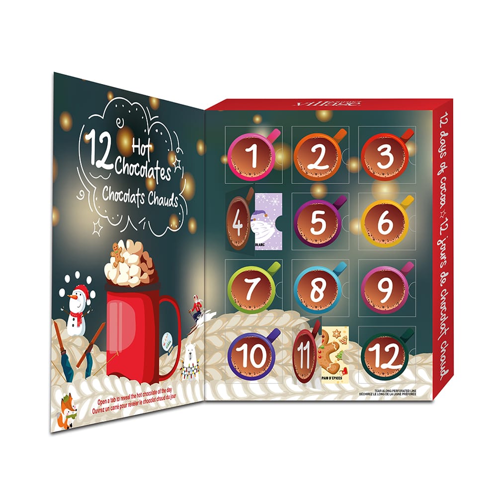 Gourmet du Village 12 Days of Christmas Hot Chocolate Advent Calendar