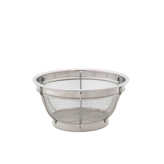 8" Stainless Steel Reinforced Colander - Strainer