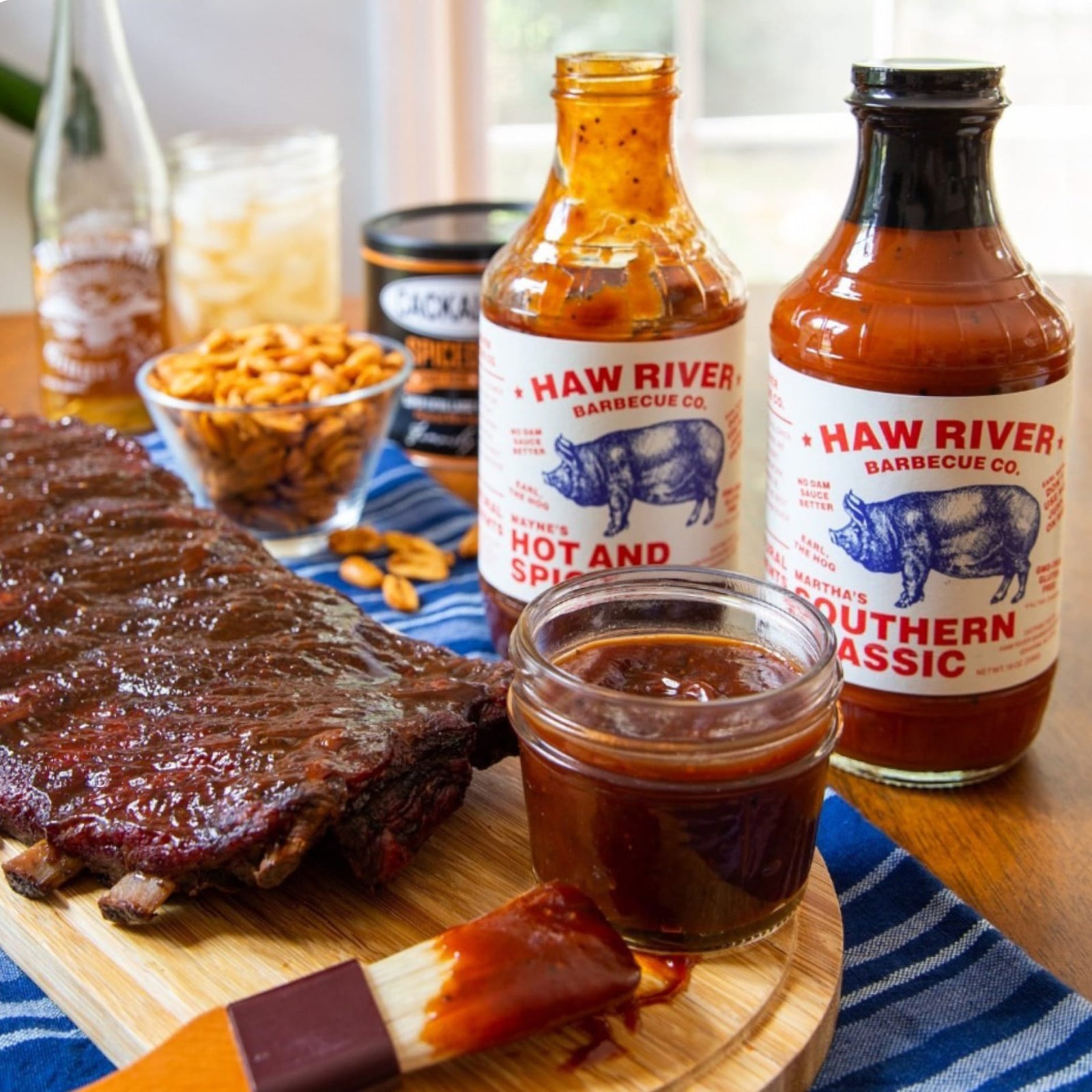 Haw River BBQ Sauce and Ribs