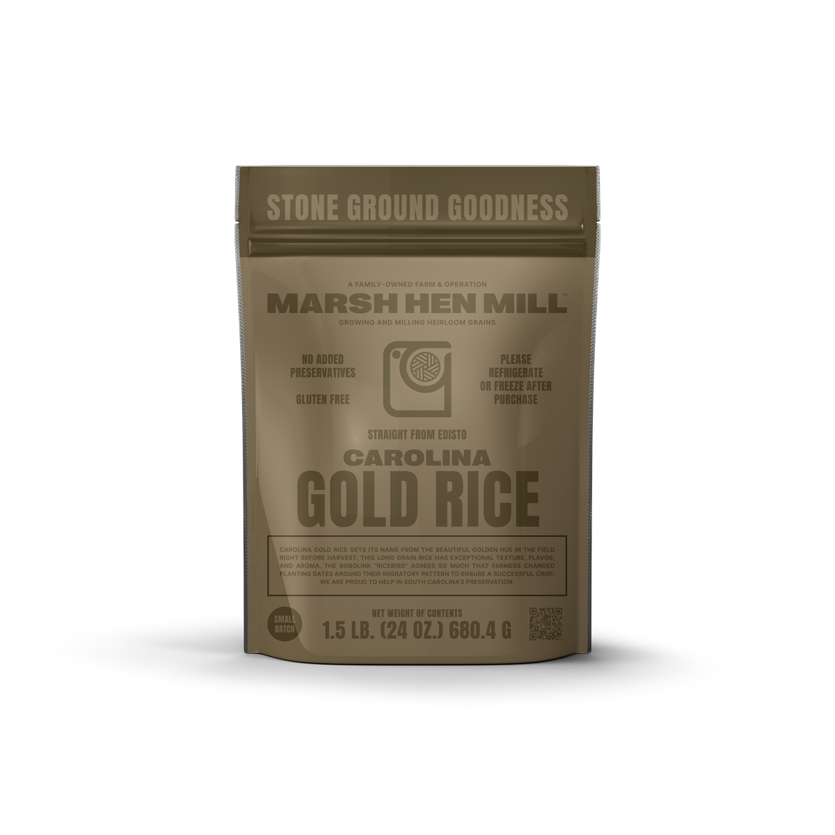 Marsh Hen Mill Carolina Gold Rice 1.5 lbs