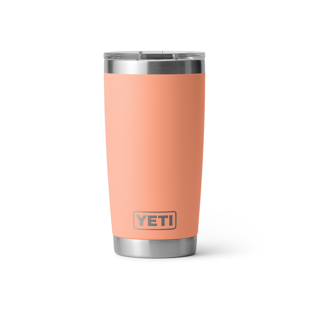 Yeti Rambler 20 oz Tumbler Peach