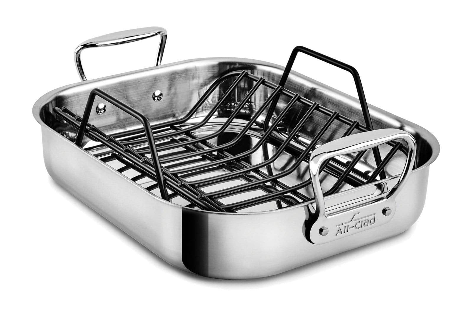 All-Clad All-Clad Petite Stainless Steel Roaster with Rack