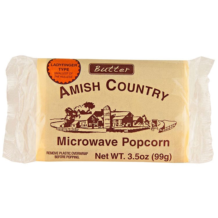 Dutch Valley Foods Amish Country Butter Microwave Popcorn - Individual Package