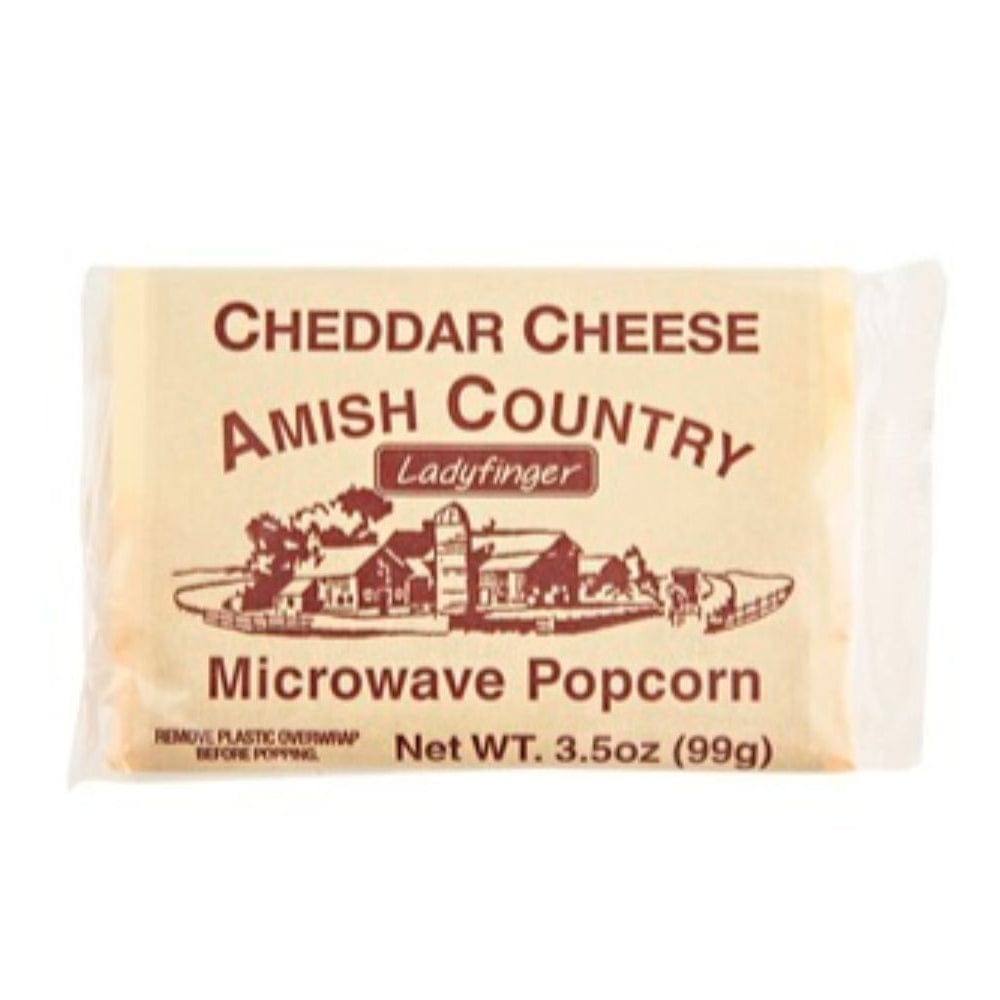 Amish Country Cheddar Cheese Microwave Popcorn - Individual Bag - Popcorn