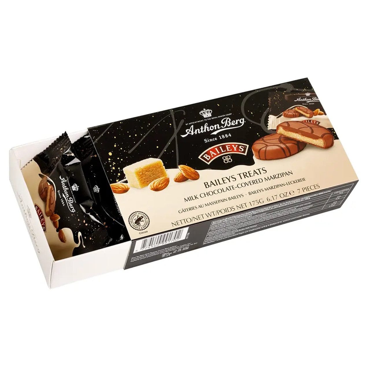 Anthon Berg Anthon Berg Baileys Treats Milk Chocolate Covered Marzipan Box