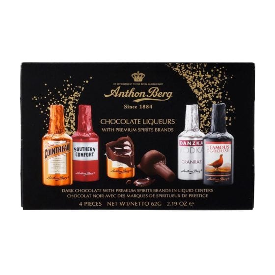 Southern Season Anthon Berg Liqueur Filled Chocolate 4 Piece Box