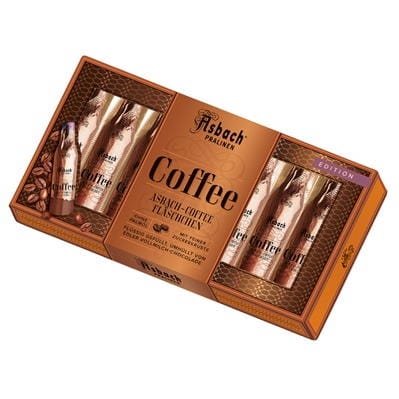 Asbach Asbach 8-Piece Brandy Milk Chocolate Coffee Fläschchen