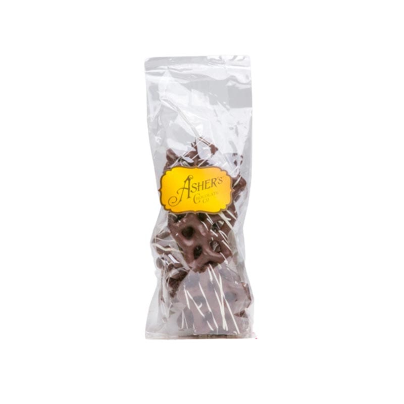 Asher&#39;s Asher&#39;s Dark Chocolate Snowflake Pretzels