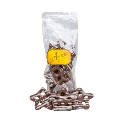 Asher's Asher's Dark Chocolate Snowflake Pretzels