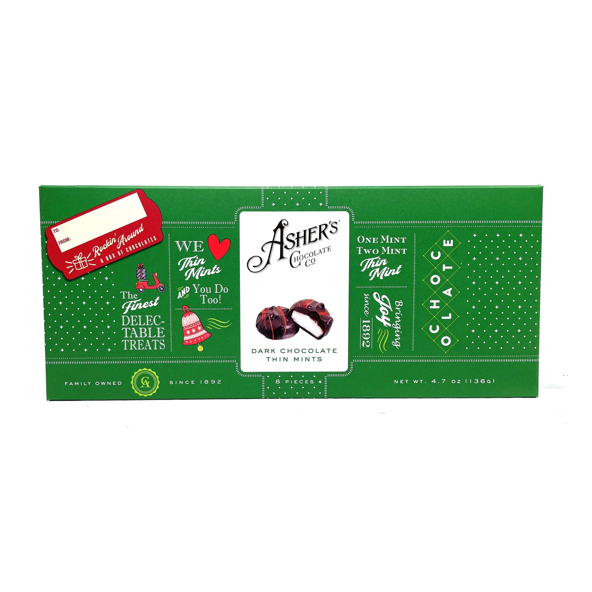 Asher's Asher's Dark Chocolate Thin Mints