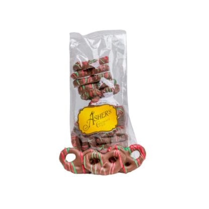 Asher's Holiday Milk Chocolate Mini Pretzels - Chocolate