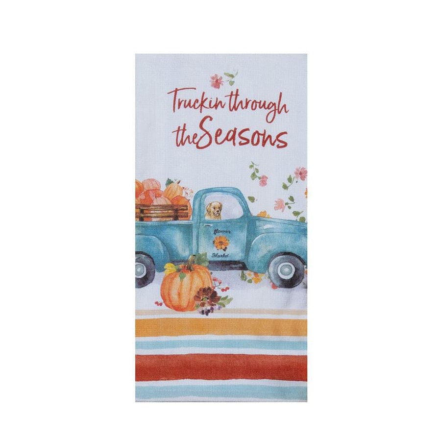 KayDee Designs Autumn Joy Truckin' Kitchen Towel