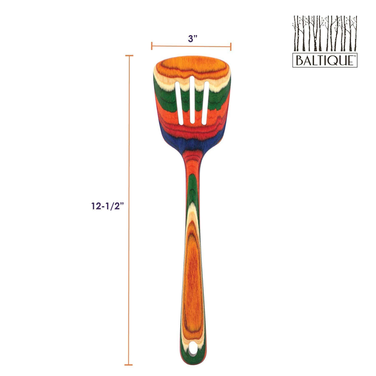 Totally Bamboo Baltique Marrakesh Collection Slotted Spatula
