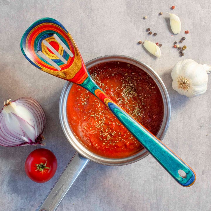 Baltique Montego Bay 12.5" Slotted Spoon - Spoons