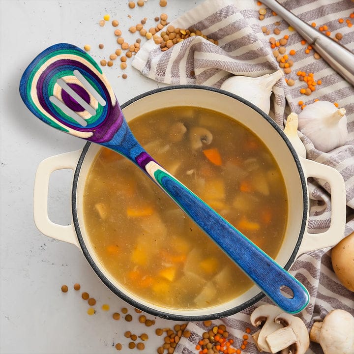 Baltique Mumbai 12.5" Slotted Spoon - Spoons