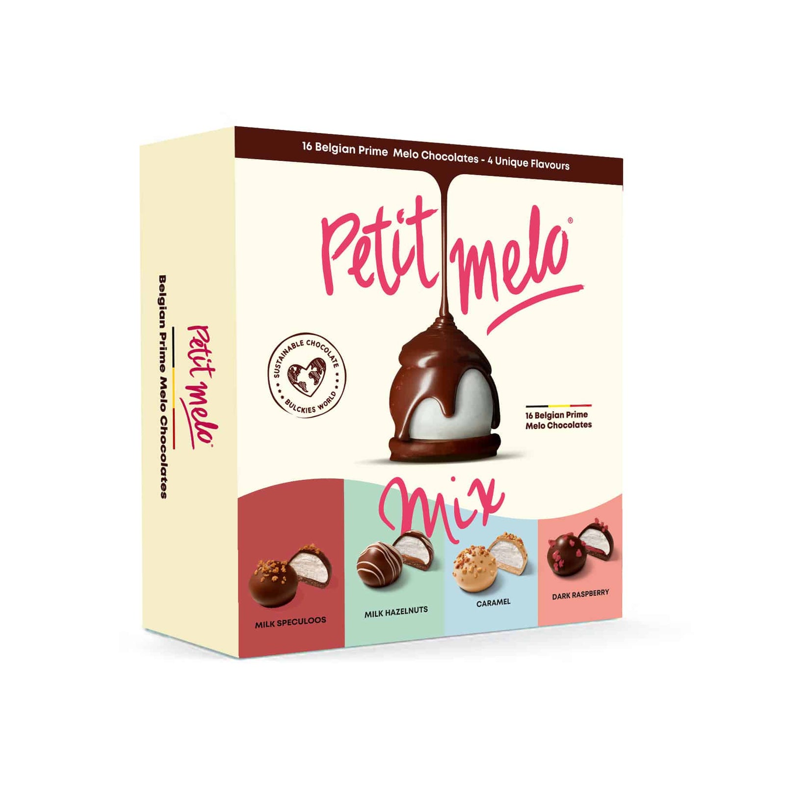 Gourmet International Belgian Chocolate Petite Melo Mix 9pc Box