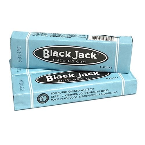 Black Jack Chewing Gum - Old Fashioned Candy