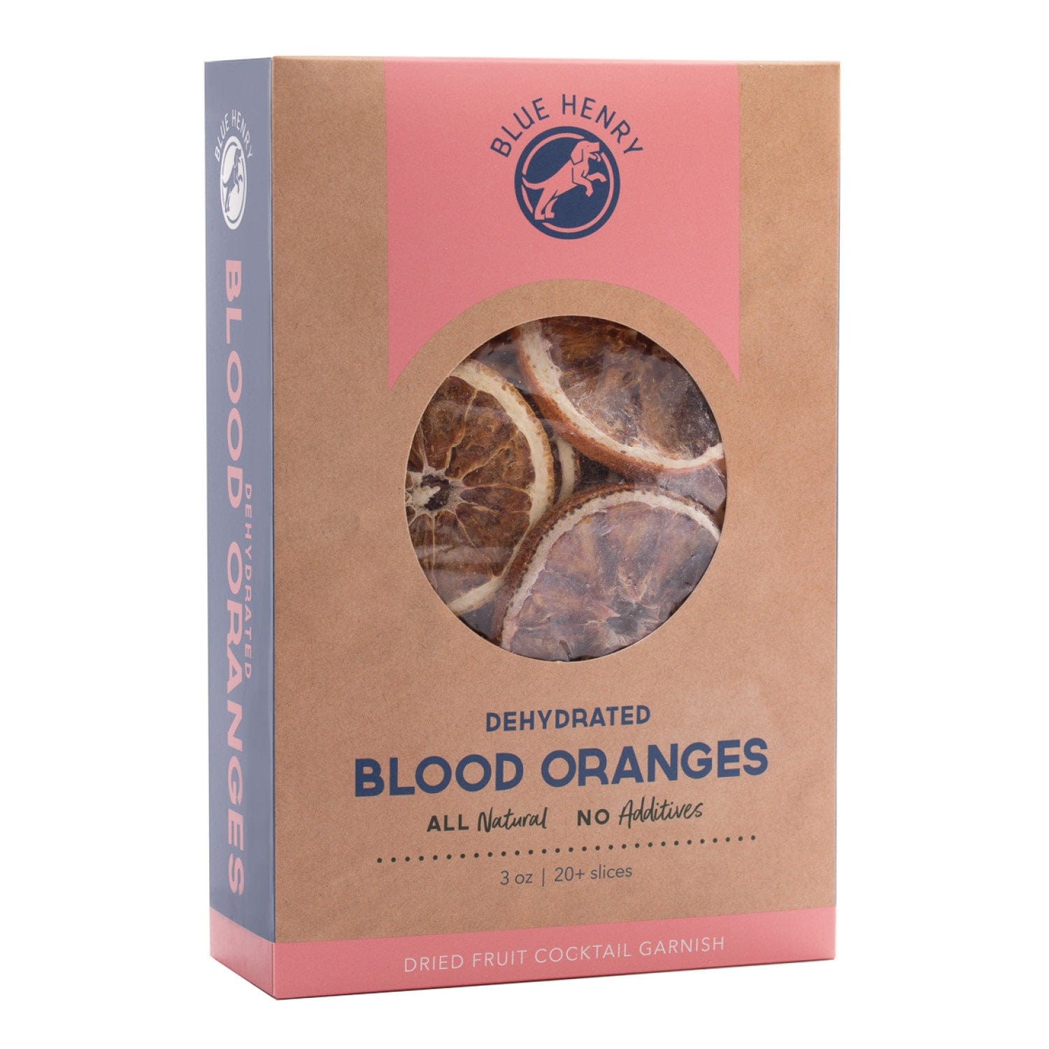 Blue Henry Dehydrated Blood Oranges 3 oz - Garnish