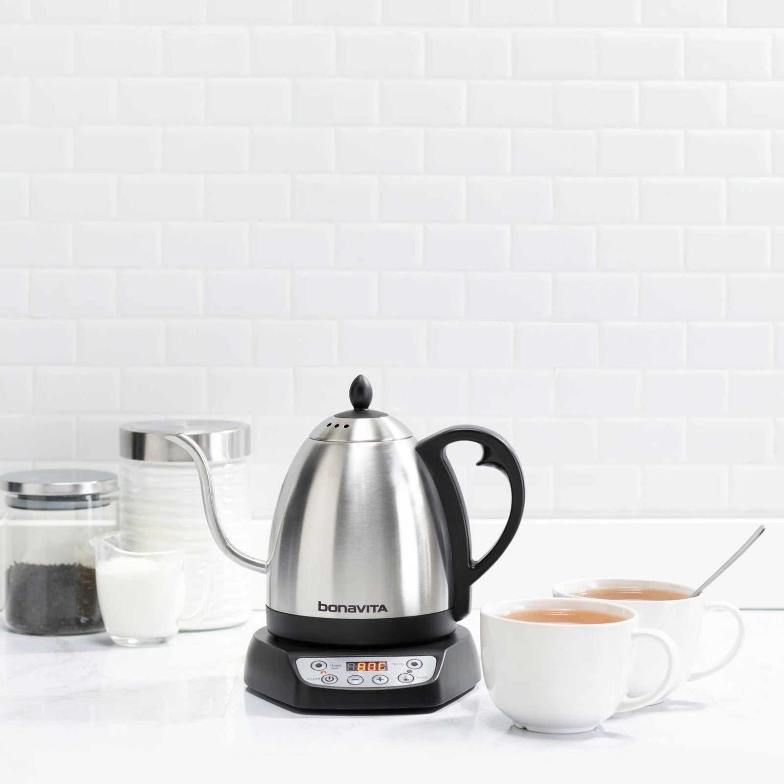 Bonavita Variable Temperature Electric Gooseneck Kettle - Electric Kettles